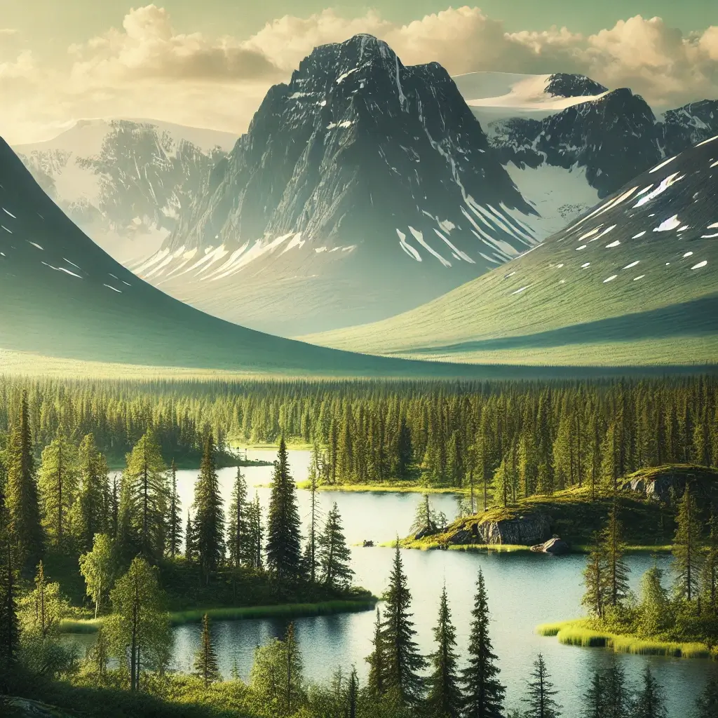 A national park in Sweden by ChatGPT